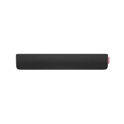 Imagen de CHERRY PALMREST ERGO, reposamuñecas ergonómico, compatible con cualquier teclado, pies extensibles, 3 ángulos de inclinación diferentes, extra ancho, negro