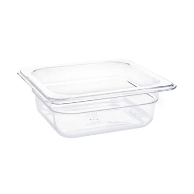 Imagen de Vogue 1/6 Gastronorm contenedor 65 mm 1,05 L claro Catering Alimentos Almacenamiento Pan