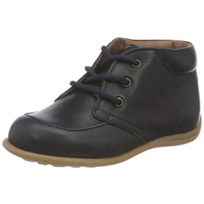 Imagen de bisgaard luca lace, First Walker Shoe Unisex bebé, Azul Marino, 22 EU