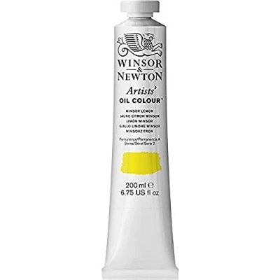 Imagen de Winsor &amp; Newton Artists&#039; Tubo óleo, 200 ml, color limón