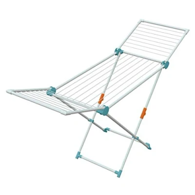 Imagen de JUWEL Superdry Maxi Mint 40800 tendedero Plegable para baño y balcón, Longitud de Secado 20 m, con Twaron