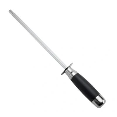 Imagen de Afilador de Cuchillos Acero, Chaira Manual Afilar, Profesional Cocina Afilar Varilla, Afiladores Acero Diamante para Tijeras, Cuchillos, Chef, Carnicero