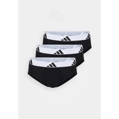 Imagen de adidas Herren Unterwäsche Slip 3er Pack Brief (3pk) Active Flex Cotton Ropa Interior, Black_4am001, S 3 Hombres