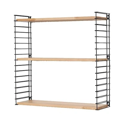Imagen de Tomado Estantería Modular Negro Madera.Dimesiones: 70x21x68 cm