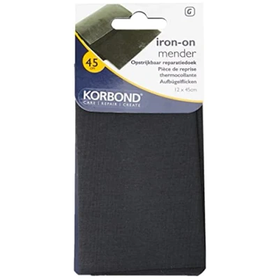 Imagen de Korbond algodón Hierro en Mender, Negro