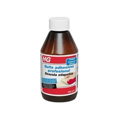 Imagen de HG Elimina Adhesivos, Eliminador de Residuos y Pegamento, Producto Limpieza para Eliminar Alquitrán, Grasa Aceite 300ml (el empaque puede diferir)