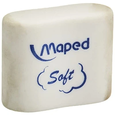 Imagen de Maped Material Escolar Goma de Recambio para el DUO Sacapuntas + Connect Diseño Redondo Fácil Sustituir Color Blanco No Contiene PVC
