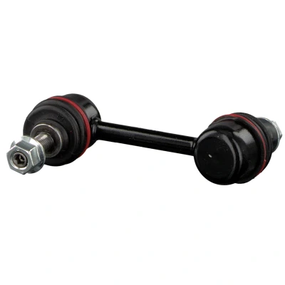 Imagen de FEBI BILSTEIN 42105 Bieleta de suspensión Eje delantero, izquierda, derecha 95 M10 x 1,25 con tuerca autofijadora Acero negro