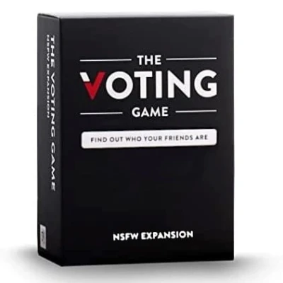 Imagen de The Voting Game Dyce Games After Dark Expansion NSFW Card English