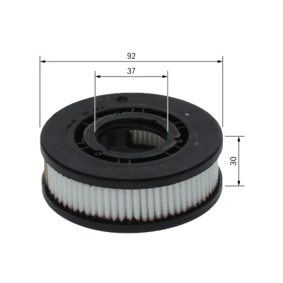 Imagen de BOSCH F 026 400 645 Filtro, ventilación bloque motor IVECO: DAILY 6 , 4 Kasten/Kombi, 5 Pritsche/Fahrgestell, FIAT: Ducato III Furgón
