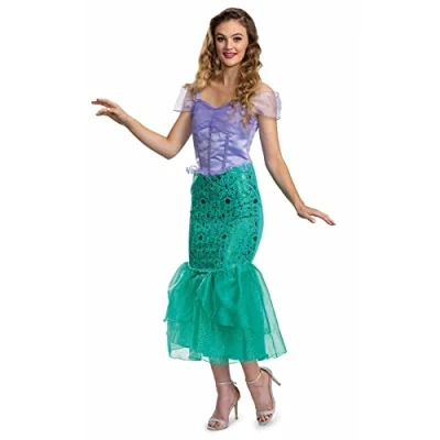 Imagen de Disney Oficial Disfraz Ariel Mujer, Sirena Adulto, Sirenita Mujer Adulta, La Carnaval Talla M