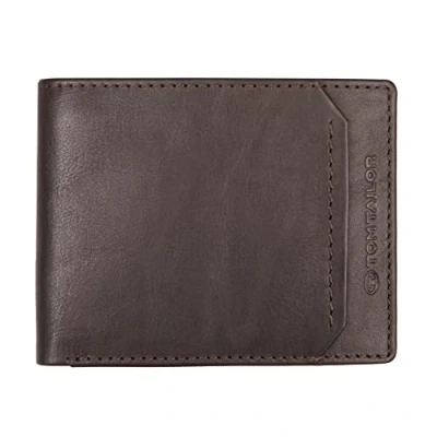 Imagen de TOM TAILOR Sam 29448, Cartera Horizontal para Hombre, Dark Brown, One Size
