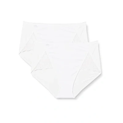 Imagen de Sloggi Purse Sense LUX MAXI 2 PACK Braguitas, Mujer, Talla: 50, White