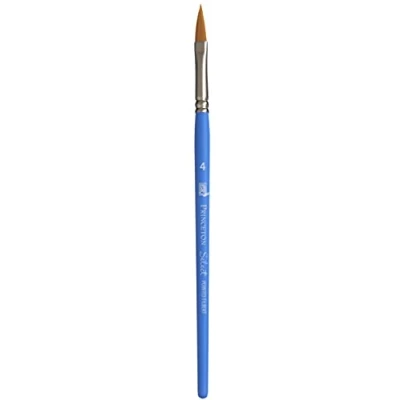Imagen de Princeton Art &amp; Brush Select Sintético Mango Corto Lengua Gato En Punta Nº 4, Pointed Filbert, 4