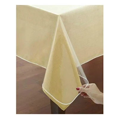 Imagen de VITA PERFETTA Mantel Protección PVC Transparente (Ronda 140 cm)