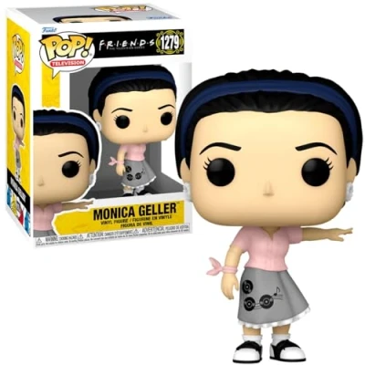 Imagen de Funko Pop! TV: Friends Waitress Monica Geller 1/6 de Probabilidades Obtener la RARA Variante Chase Figura Vinilo Coleccionable Idea Regalo Mercancia Oficial TV Fans