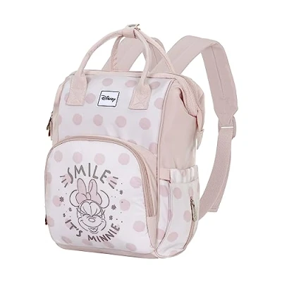 Imagen de Karactermania Minnie Mouse DEAR Mommy Mochila para niños, Talla: One Size, Salmón