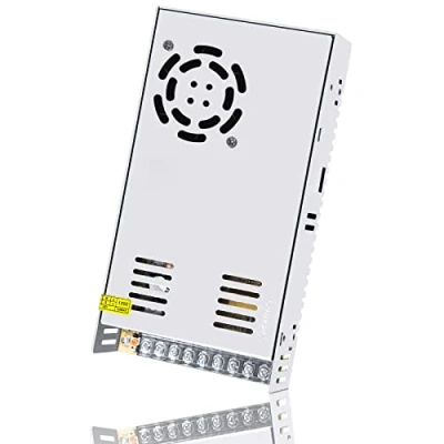 Imagen de Kingwen 24V 20A Fuente de Alimentacion Transformador Interruptor Potencia Voltaje para Tira LED,AC 85V / 265V a DC 480W.