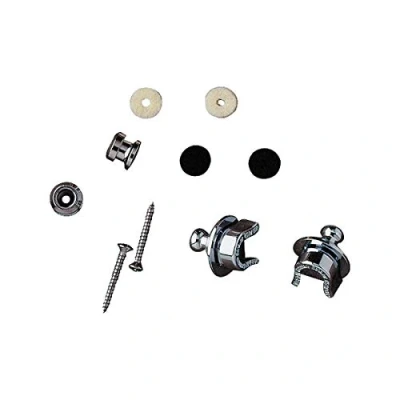 Imagen de Fender Schaller 099 0690 000 Strap Locks Chrome, Paquete de 2