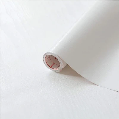 Imagen de d c fix vinilo adhesivo muebles madera blanca efecto autoadhesivo impermeable decorativo para cocina, armario, puerta, mesa papel pintado forrar rollo láminas 67,5 cm x 2 m