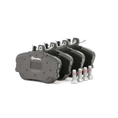 Imagen de BREMBO P 06 017 Juego de pastillas freno preparado para indicador desgaste con tornillos pinza sin accesorios MERCEDES BENZ: Clase C Berlina