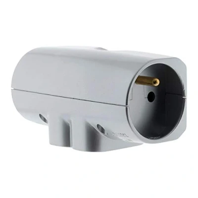 Imagen de Inotech 190 682 Enexo quadriplite: 2x16a 2x6a side plata pc calidad
