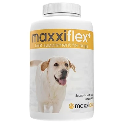 Imagen de maxxipaws maxxiflex+ Caderas y Articulaciones Suplemento Condroprotector para Perros Adultos 120 Comprimidos