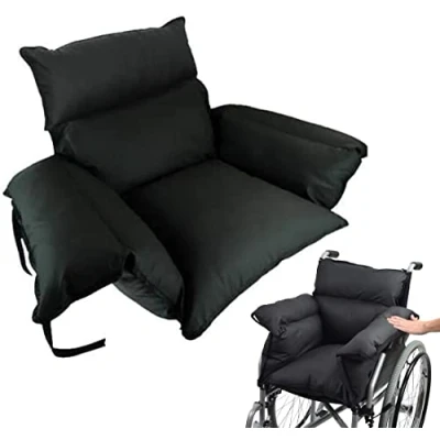 Imagen de OrtoPrime Protector Cojín Antiescaras para Silla de Ruedas + Sillón Relax Previene Las Úlceras por Presión y Aumenta la Comodidad Cojines Confort