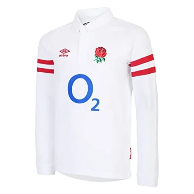 Imagen de UMBRO England Home Classic Jersey LS Jnr Camiseta de Inicio/Kit, Unisex, Producto con Licencia Oficial, YXL