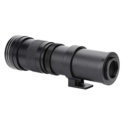 Imagen de BigKing Teleobjetivo, 420 800 mm F/8.3 16 Teleobjetivo Lente con Zoom Manual para cámara Canon Nikon Sony Pentax DSLR(Puerto EF)