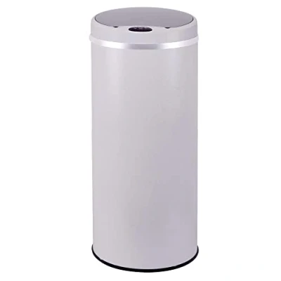 Imagen de KITCHEN MOVE Cubo de Basura para la Cocina, Acero Inoxidable, Rojo, 42 litros