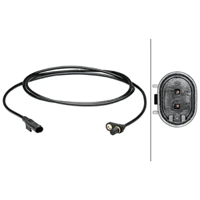 Imagen de HELLA 6PU 012 679 141 Sensor de ABS Eje trasero activo 2 MERCEDES BENZ: Sprinter 3.5 T Furgón, Bus, 5 Furgón