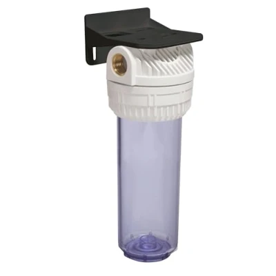 Imagen de AQUAWATER 3700350805146 104754 Puerta Simple Filtro de Cartucho Desnuda tamaño estándar 10 &quot;, None, 1 Unidad (Paquete 1)