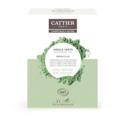 Imagen de Cattier Arcilla Verde Ultra Ventilada, 250 gr