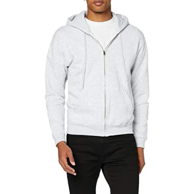 Imagen de Fruit of the Loom 62 062 Sudadera con Capucha para Hombre, gris (Charcoal), Medium