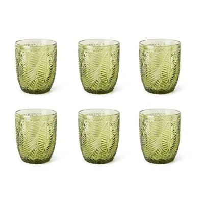 Imagen de Excelsa Leaf Juego de 6 vasos agua, cristal