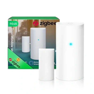 Imagen de NOUS E3 ZigBee Contacto de ventana, Sensor puerta, Alexa movimiento, puerta Google Assistant, 3.0, Tuya Smart Life, MQTT, ZigBee2MQTT