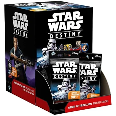 Imagen de Fantasy Flight Games Star Wars Destiny Paquete de ampliación &quot;Spirit of Rebellion&quot; del juego cartas &quot;,versión inglesa , color/modelo surtido, 1 pack