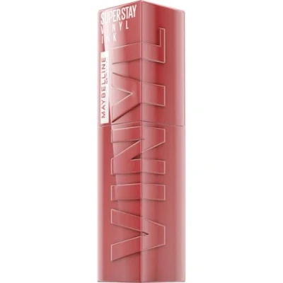 Imagen de Maybelline New York Superstay Vinyl Ink, Pintalabios Efecto Vinilo, Vinilo Fijo, Larga Duración, Tono 10 Lippy