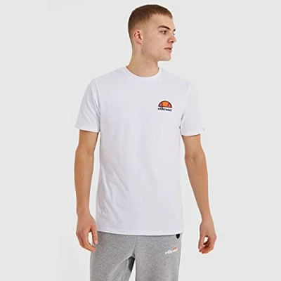 Imagen de Ellesse Canaletto Camiseta estampada, Hombre, Talla: Medium, Optic white