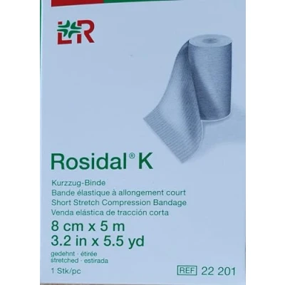 Imagen de Bande de Compression médicale Rosidal K Lohmann Rauscher 5 m x 8 cm