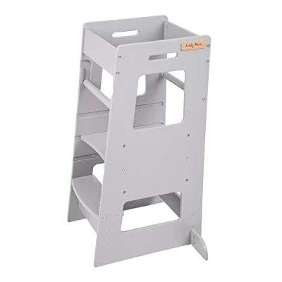 Imagen de KiddyMoon Torre De Aprendizaje Para Niños ST 003, Gris