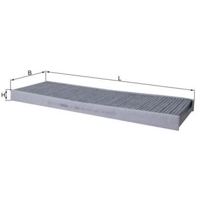 Imagen de MAHLE ORIGINAL LAK 1683 Filtro de habitáculo carbón activado 448 151 30 SCANIA: L,P,G,R,S series