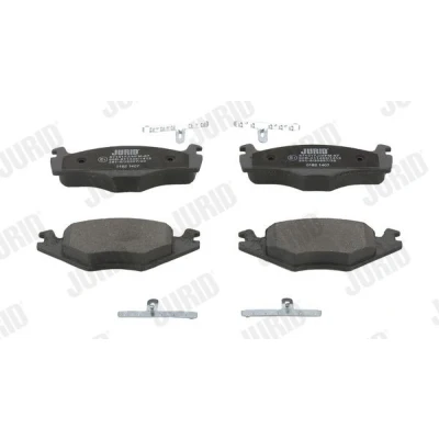 Imagen de JURID 571317J Juego de pastillas freno no preparado para indicador desgaste con accesorios VOLKSWAGEN: GOLF 3, 2, 3 Variant