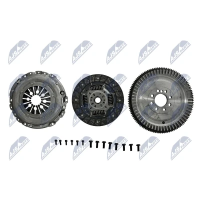 Imagen de NTY NZS FR 002 Kit de Embrague sin desembrague central con volante motor, juego tornillos FORD: MONDEO 3 Stufenheck, 3, Kombi