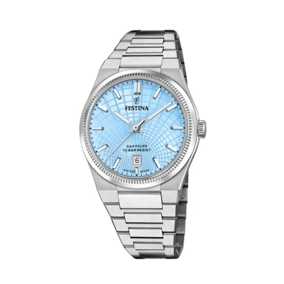 Imagen de Festina Reloj Hombre F20051/3 Rivé Caja de Acero Inoxidable 316l Plateado Correa