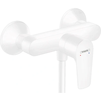 Imagen de hansgrohe 71760700 Grifo Monomando para Ducha, Blanco Mate, Dusche