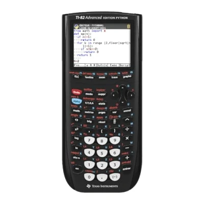 Imagen de TI 82 Ad Edition Python NoirCalculatrice Graphique Couleur