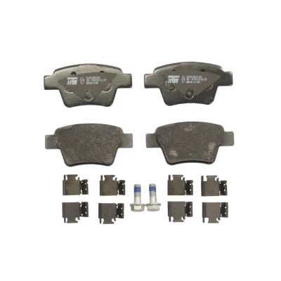 Imagen de TRW COTEC GDB1678 Juego de pastillas freno no preparado para indicador desgaste con tornillos pinza accesorios PEUGEOT: 207 Hatchback