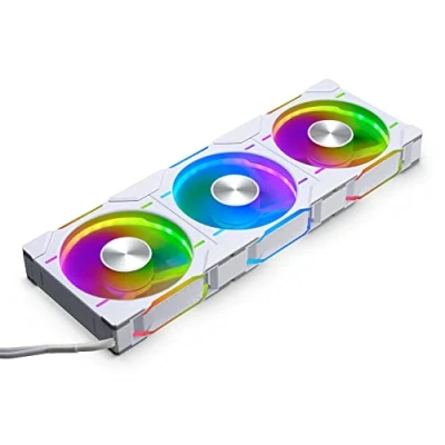 Imagen de PHANTEKS D30 PWM Regular, flujo de aire D RGB Lüfter 120 mm, blanco